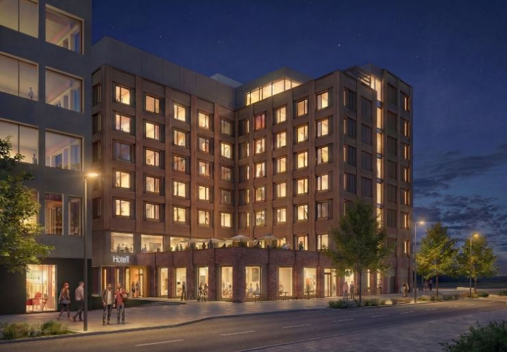 Neste byggetrinn på Stasjonssiden blir nytt hotell Bane NOR Eiendom opplyser at Elvebredden skal få en ny og spennende nabo: et hotell med om lag 135 rom, kombinert med moderne konferansefasiliteter.  Hotellet skal være for både forretningsreisende