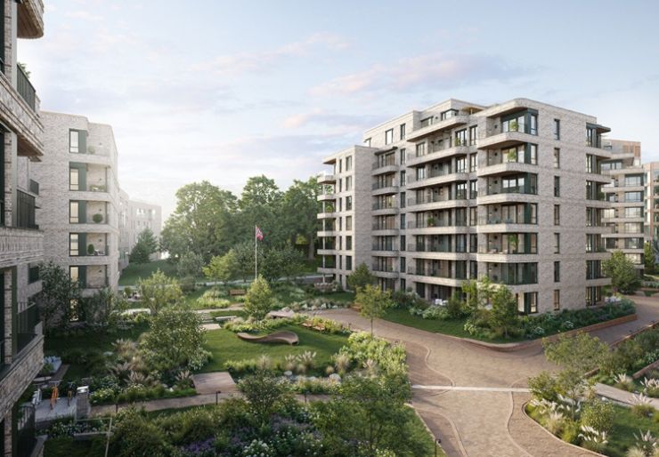 Planene for boligprosjektet Frøen Hage i Oslo begynner å ta form. Går alt etter planen kan byggingen av 212 leiligheter og barnehage starte neste år.