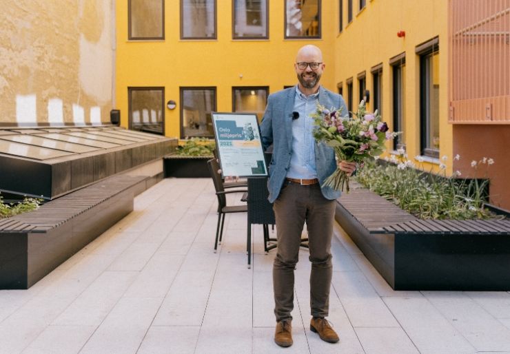 Miljøpris til Entra Entra kåret til årets grønne selskap av Oslo Kommune