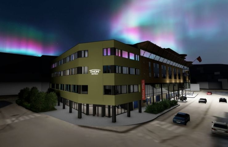 Thon Hotel harstad utvides Pusser opp Thon Hotel Harstad