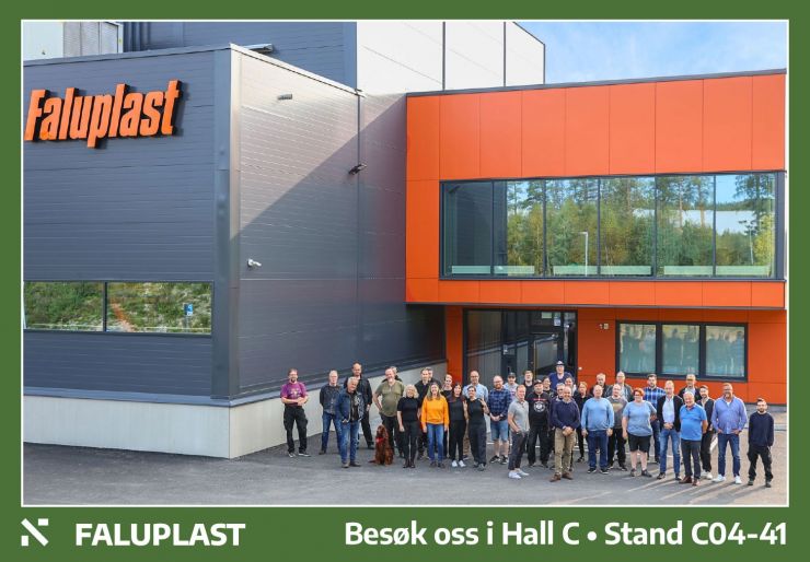 Faluplast øker kapasiteten før VVS-dagene Faluplast opplyser at 98 prosent av bestillingene fortsatt leveres innen én uke, selv om leveransene har økt. Før VVS-dagene 2026 utvider produsenten maskinkapasiteten og forbereder visning av blant annet gulvsluk