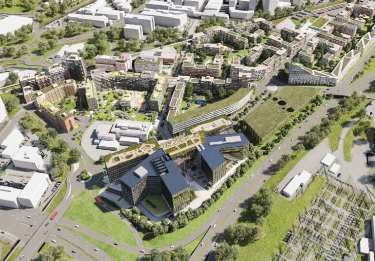 Klart for bygging av construction City AF Skal bygge construction City