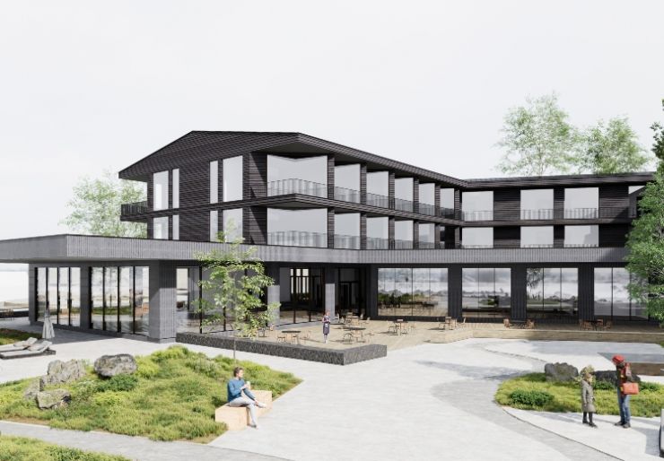 Backe har inngått avtale med Byrknes Resort AS om bygging av hotell på Byrknes i Gulen kommune. 