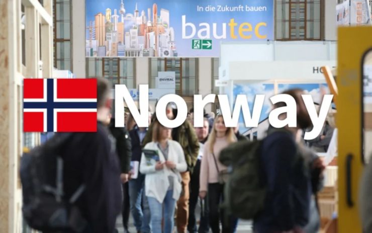 Byggemessen Bautec i Berlin|Norsk Byggebransje Norge viser seg fram på Byggemessen Bautec i Berlin