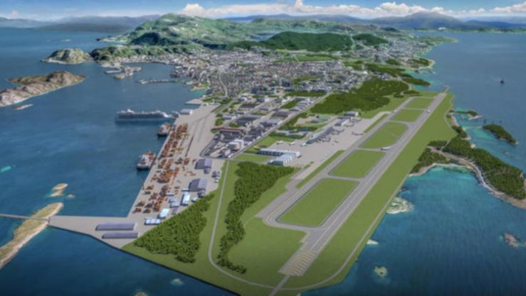 Avinor anbefaler utbyggingsalternativ for ny flyplass i Bodø Avinor anbefaler utbyggingsalternativ for ny flyplass i Bodø