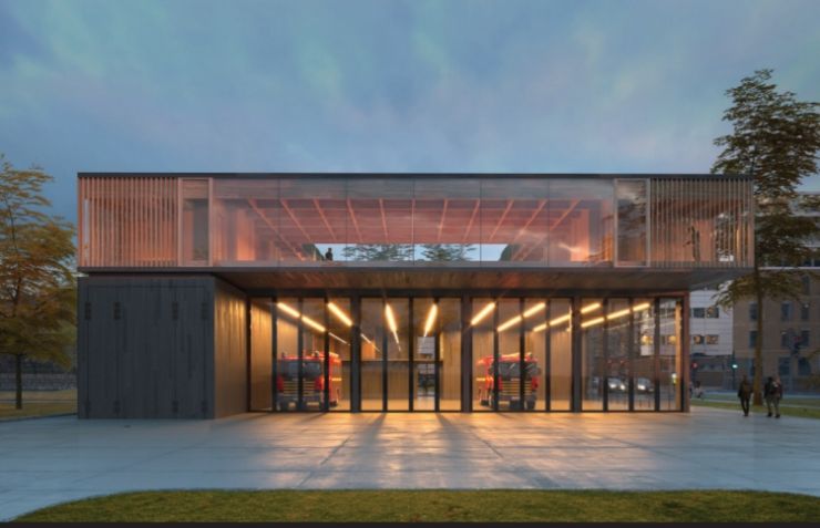 Glød - Sentrum Brannstasjon - Oslo
