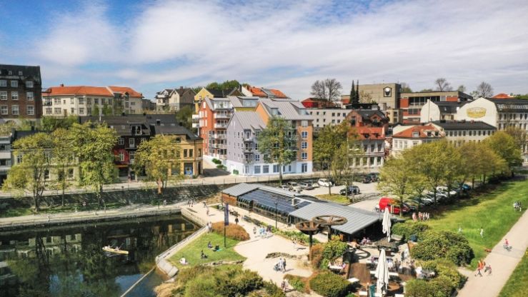 Kruse Smith skal bygge «Glassmestergården» i Skien