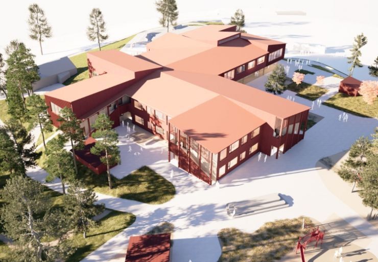 Skanska bygger nye Geilo barne- og ungdomsskole Etter en vellykket samspillsfase har Skanska signert kontrakt med Hol kommune om bygging av prosjektet Geilo barne- og ungdomsskole.