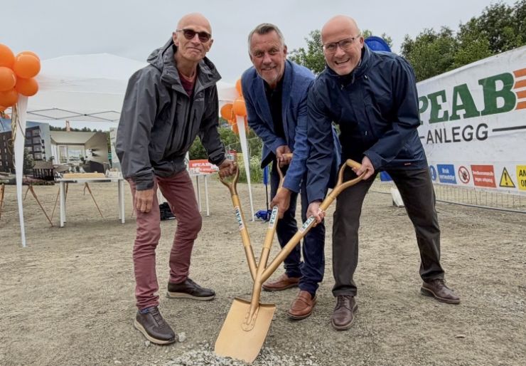 Einerhagen på Langnes i Tromsø Peab og Arnestedet Eiendom har startet byggingen av boligprosjektet Einerhagen på Langnes i Tromsø. Første