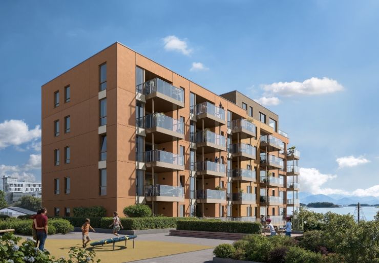 Skanska har signert kontrakt med Grand Fiære Utvikling AS om byggingen av byggetrinn 2 i boligprosjektet Grand Fiære i Molde