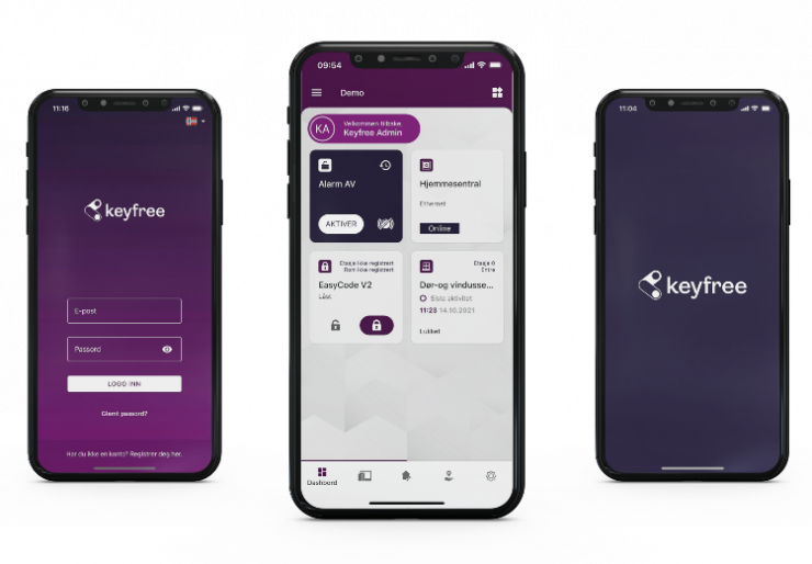 Keyfree AS - Kodelåser for alle typer dører