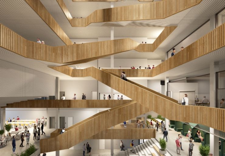 Veidekke bygger universitet i Oslo sentrum 