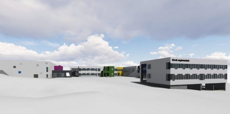 Narvik Nye Ungdomsskole - Voll Arkitekter 