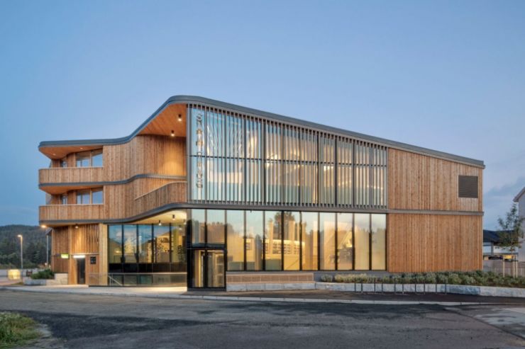 Helen & Hard er nominert tre ganger. Her representert ved Samling – biblioteket i Sand, Nord-Odal