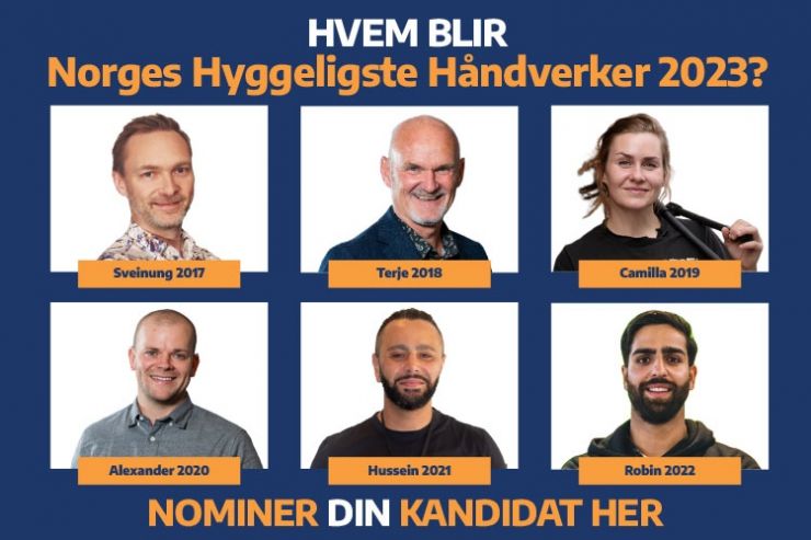 Norges hyggeligste håndverker 2023