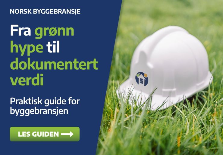 Guide til nye regler: Unngå grønnvasking i markedsføring Byggebransjen kan fortsatt skrive om bærekraft, grønne løsninger, ombruk og miljøarbeid, men miljøpåstander i markedsføring må være konkrete, riktige, og kunne dokumenteres.