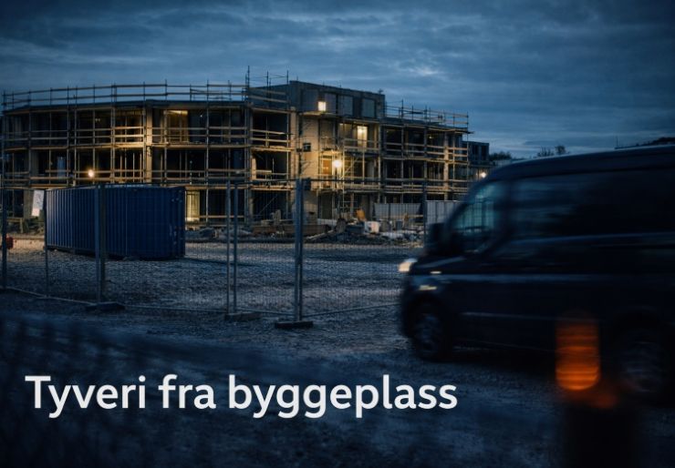 Tyveri fra Norske byggeplasser Tyveri fra Norske byggeplasser er et økende problem, så hvordan kan du sikre byggeplassen?