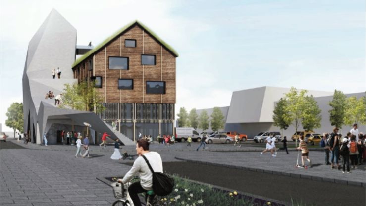 Oppdal Innovasjonssenter|Consto klatretårn Consto bygger Norges høyeste klatretårn|Oppdal Innovasjonssenter