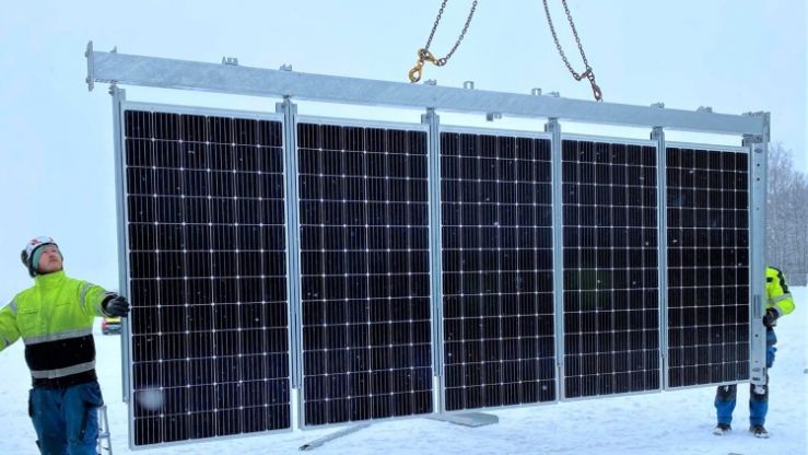 Etablerer Norges største bakkemonterte solcellepark
