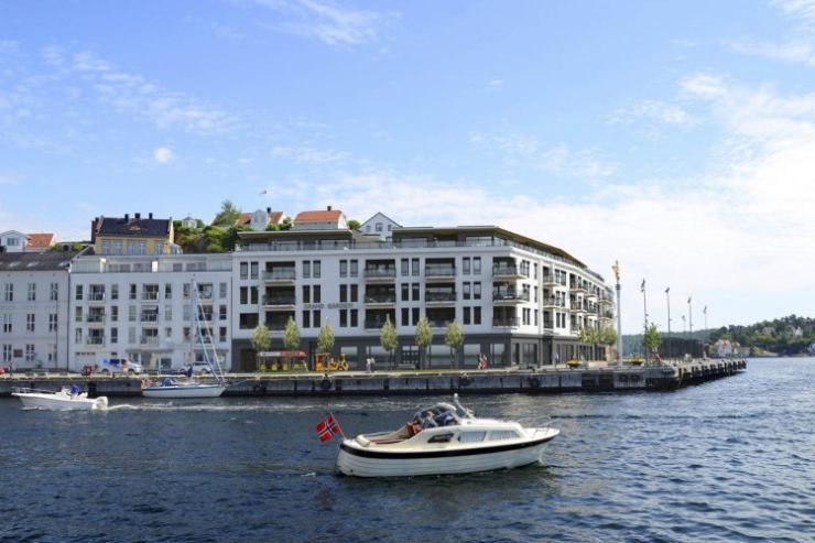 Grandgården Arendal|Norsk Byggebransje Ærverdige Grandgården i ny drakt