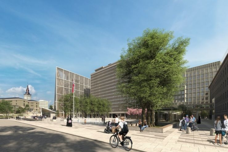 GK tildelt storkontrakt på nye regjeringskvartalet Storkontrakt til GK på regjeringskvartalet