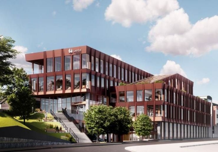Stavanger får sitt første FutureBuilt-prosjekt når Laerdal Medical sitt nye hovedkvarter står klart høsten 2026.