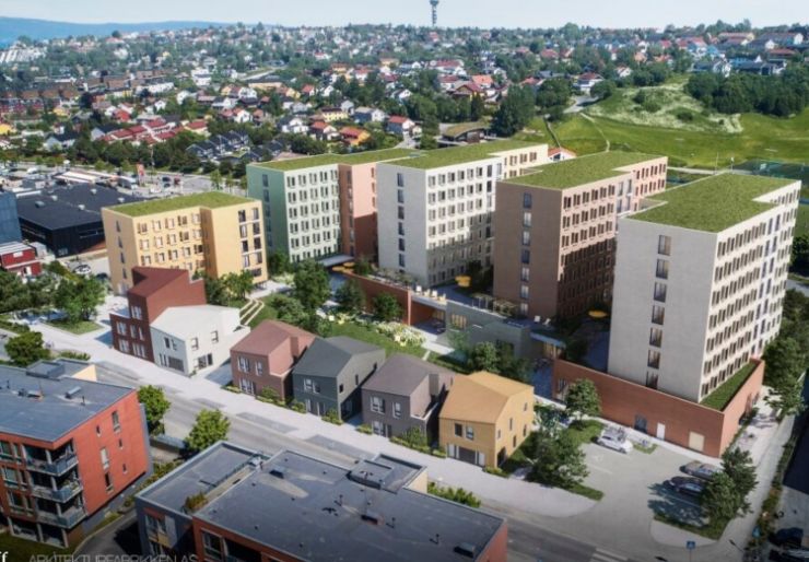 Betonmast bygger 800 studentboliger i Trondheim
