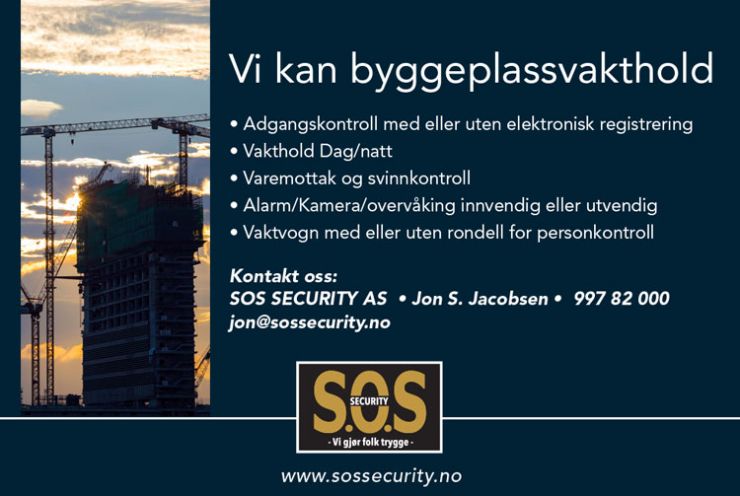 SOS Security | Vi gjør folk trygge