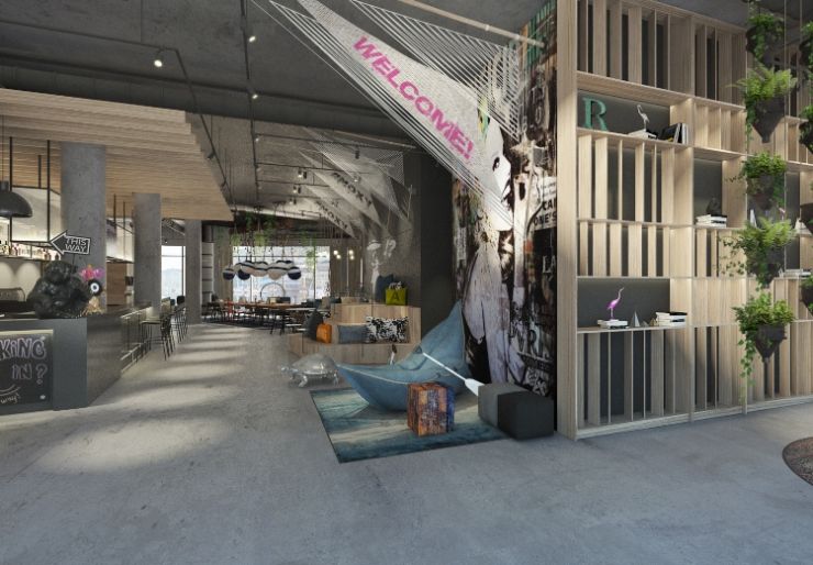 Bergen Hotell Moxy - Viken Brygge Hotell Moxy i Bergen