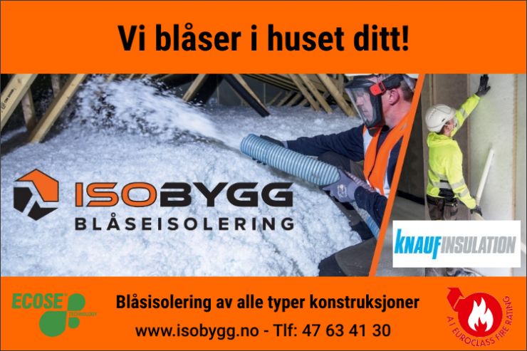 Isobygg - Best på blåseisolering