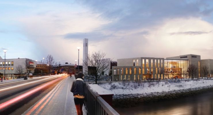 Veidekke ASA: Skal bygge kulturhus i Steinkjer