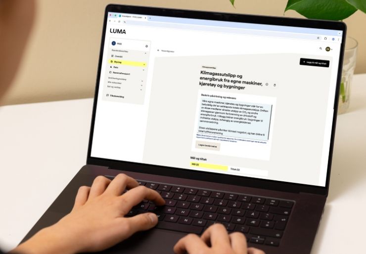 Miljøfyrtårn har lansert bærekraftsverktøyet LUMA. Det vil forenkle miljøarbeidet i små og mellomstore bedrifter, og på den måten bidra til grønn omstilling i bredden av norsk næringsliv.