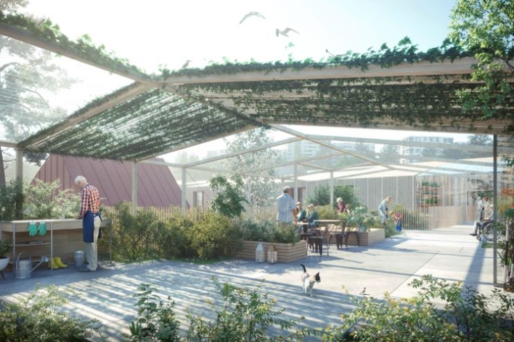 Klart for bygging av Furuset Hageby Omsorgsbygg og AF Gruppen har signert kontrakt for bygging av Furuset Hageby