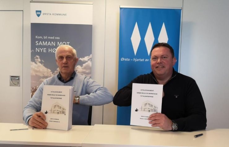 Peab vant skolekontakt med Ørsta Kommune