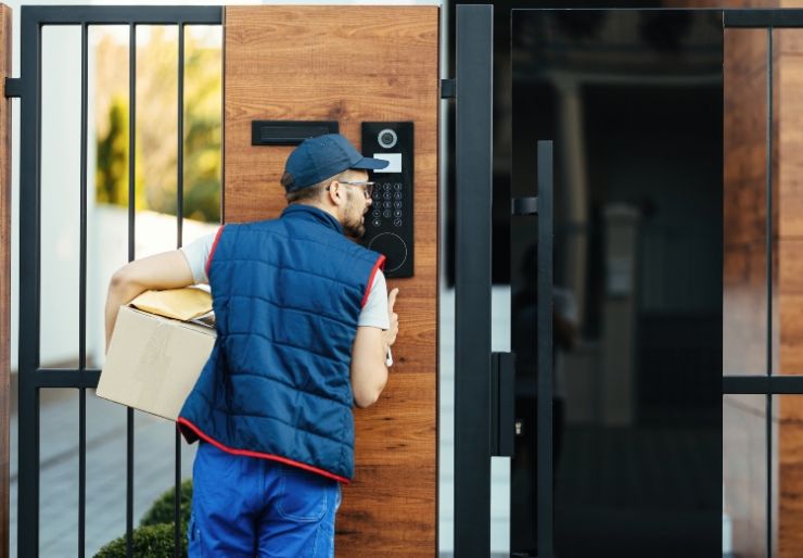 Elektronisk dørlås Elektronisk dørlås gjør levering enklere og tryggere