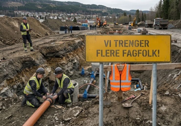 VA-bransjen trenger folk: Hvorfor snakker ingen om det? VA-bransjen har i liten grad vært synlig. Den har vært svak på å forklare hva den gjør, hvorfor det er viktig og hvilke muligheter som finnes. Samtidig har den i mindre grad enn andre bransjer jobbet systematisk med rekruttering.