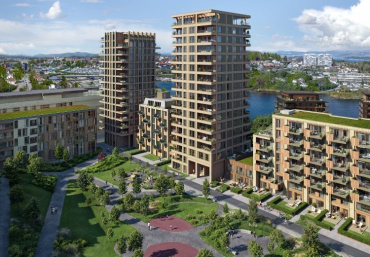 Skanska bygger 17 etasjer med boliger i Stavanger Med 17 etasjer og 53 selveierleiligheter blir Sytten et av de mest synlige nye boligprosjektene i Hillevåg. Bygget får en tydelig plassering ved innseilingen til Hillevågsvannet, med en fantastisk utsikt mot sjøen, Stavanger sentrum og Ryfylke.